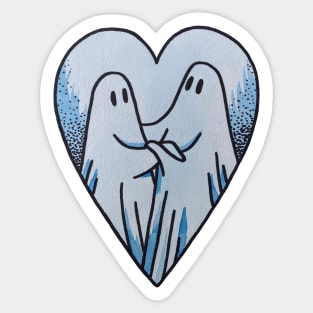 Ghost lovers Sticker